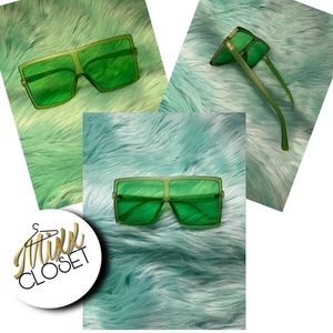 Green sunglasses